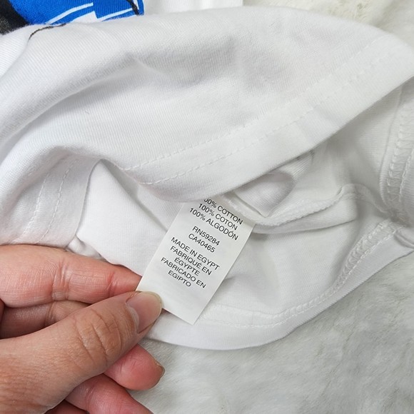 The Children's Place White "Unbeatable" Football Graphic Tee Size … - Picture 6 of 6